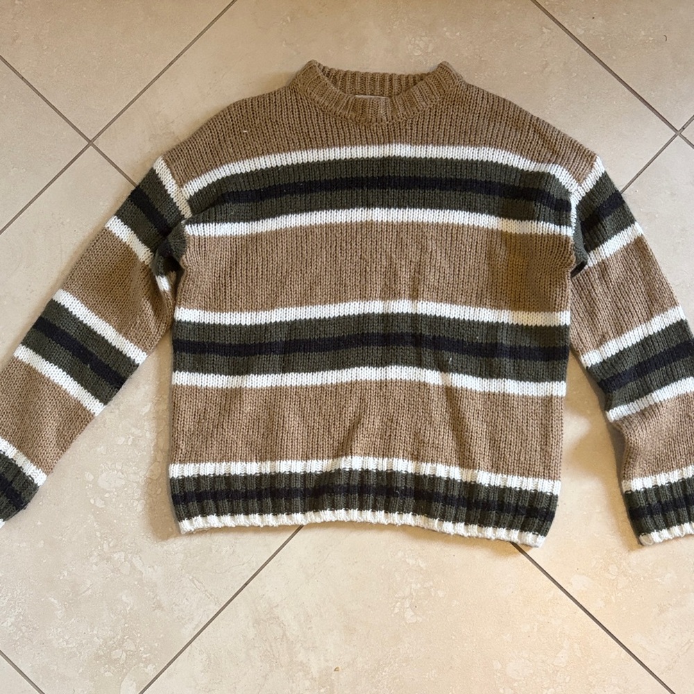 Urban outfitters Striped Brown and Black women's Sweater